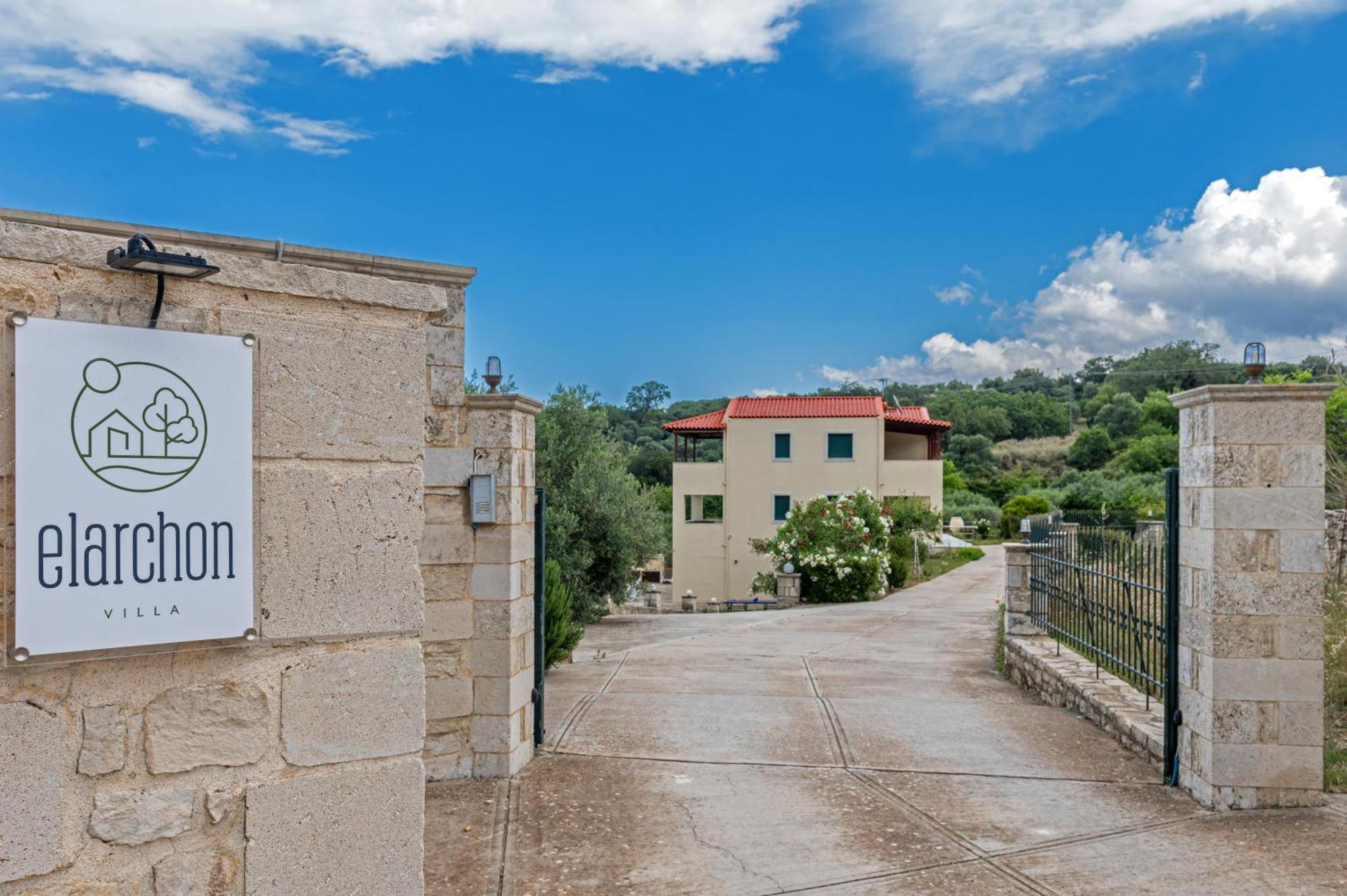 Elarchon Villa Private Pool Episkopi-Chania Exterior photo