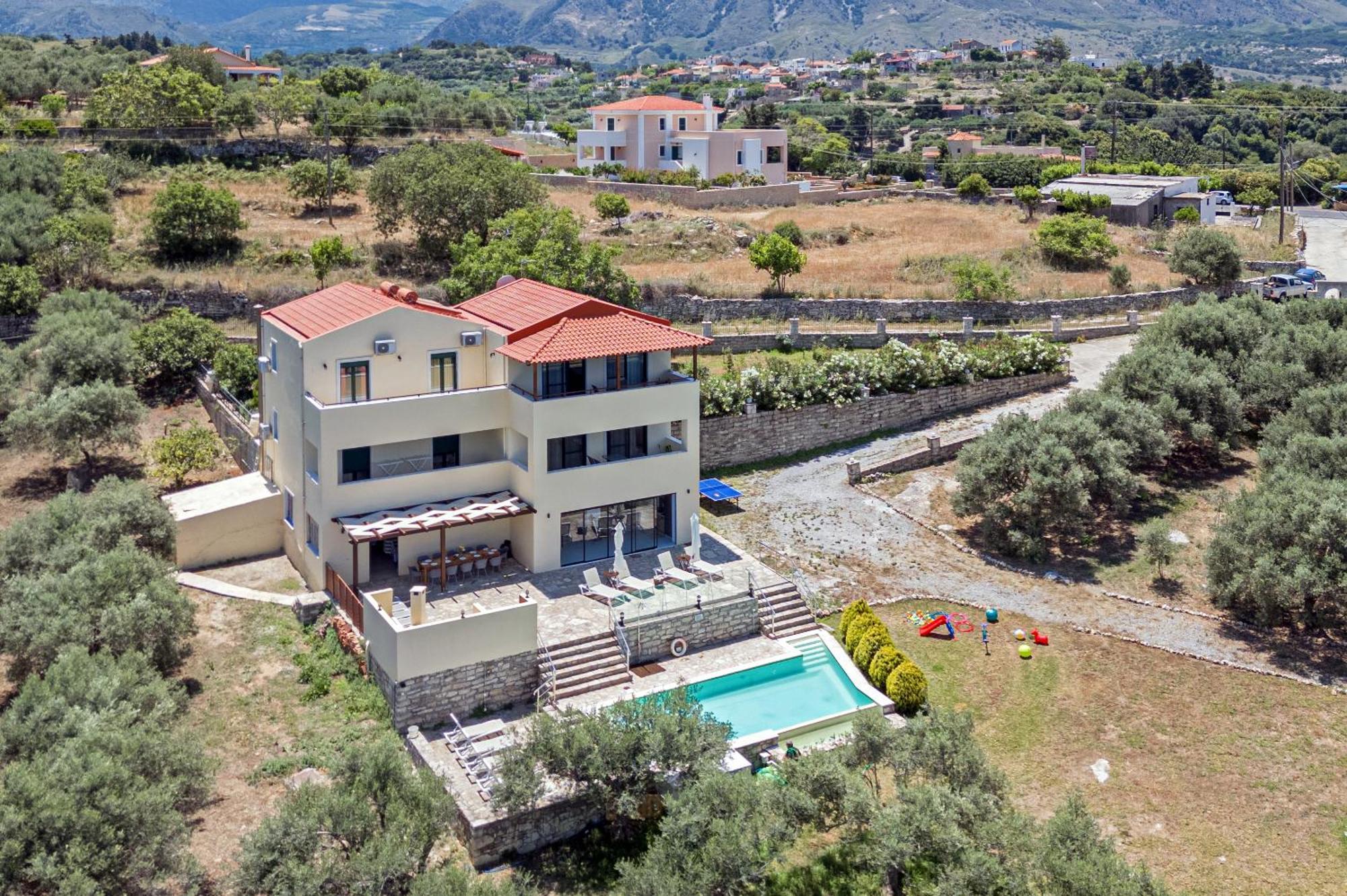 Elarchon Villa Private Pool Episkopi-Chania Exterior photo